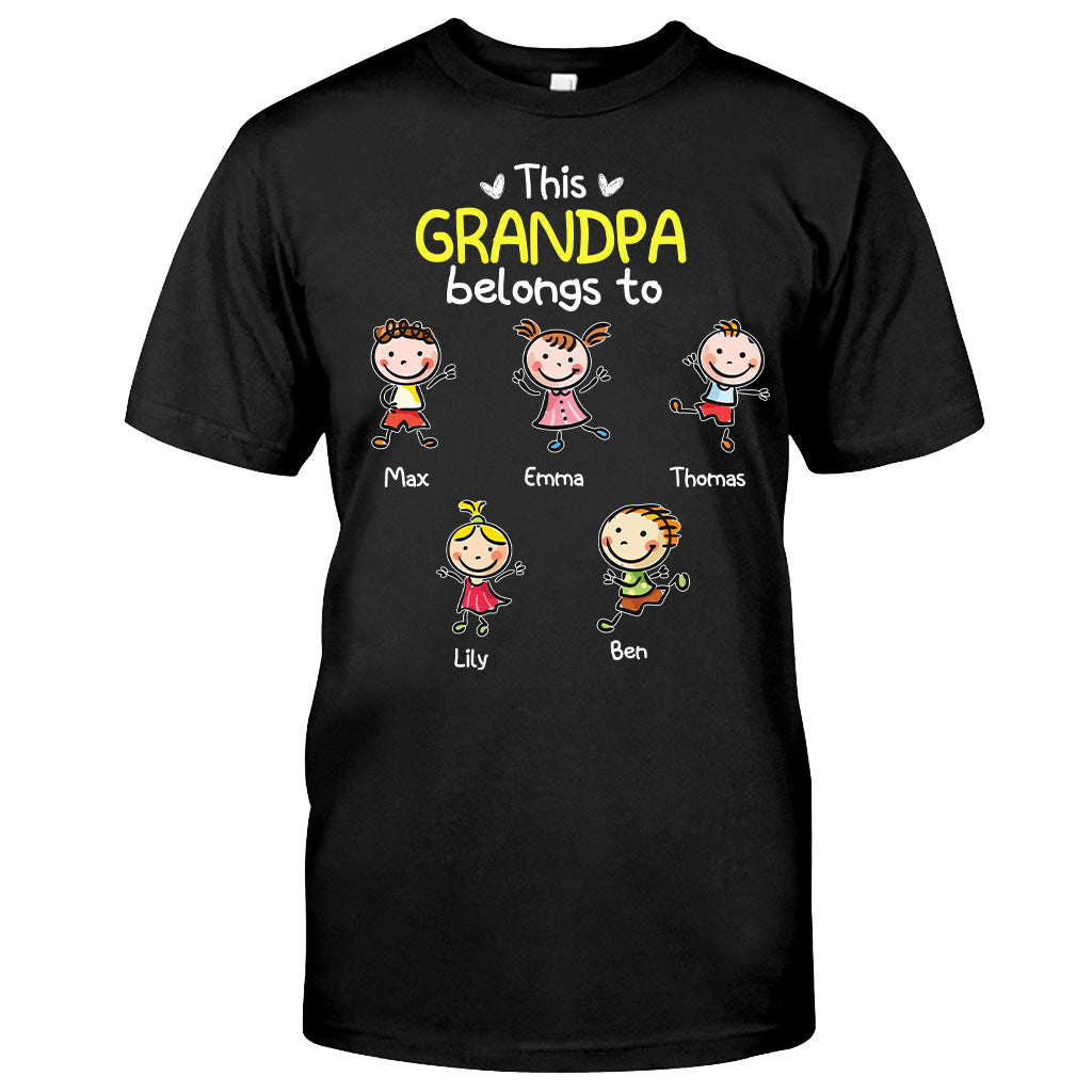 We Love You - Gift for grandma, dad, mom, grandpa - Personalized T-shirt And Hoodie