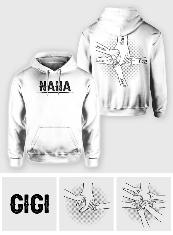 Best Nana Ever - Personalized Grandma All Over Shirt