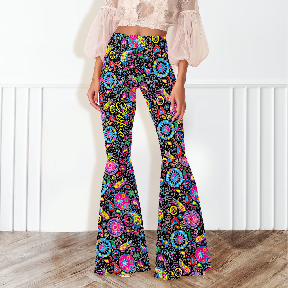 Hippie Soul - Personalized Hippie Flare Leggings