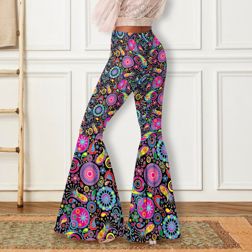 Hippie Soul - Personalized Hippie Flare Leggings