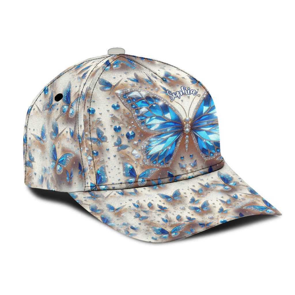 Beautiful Butterflies - Personalized Butterfly Classic Cap