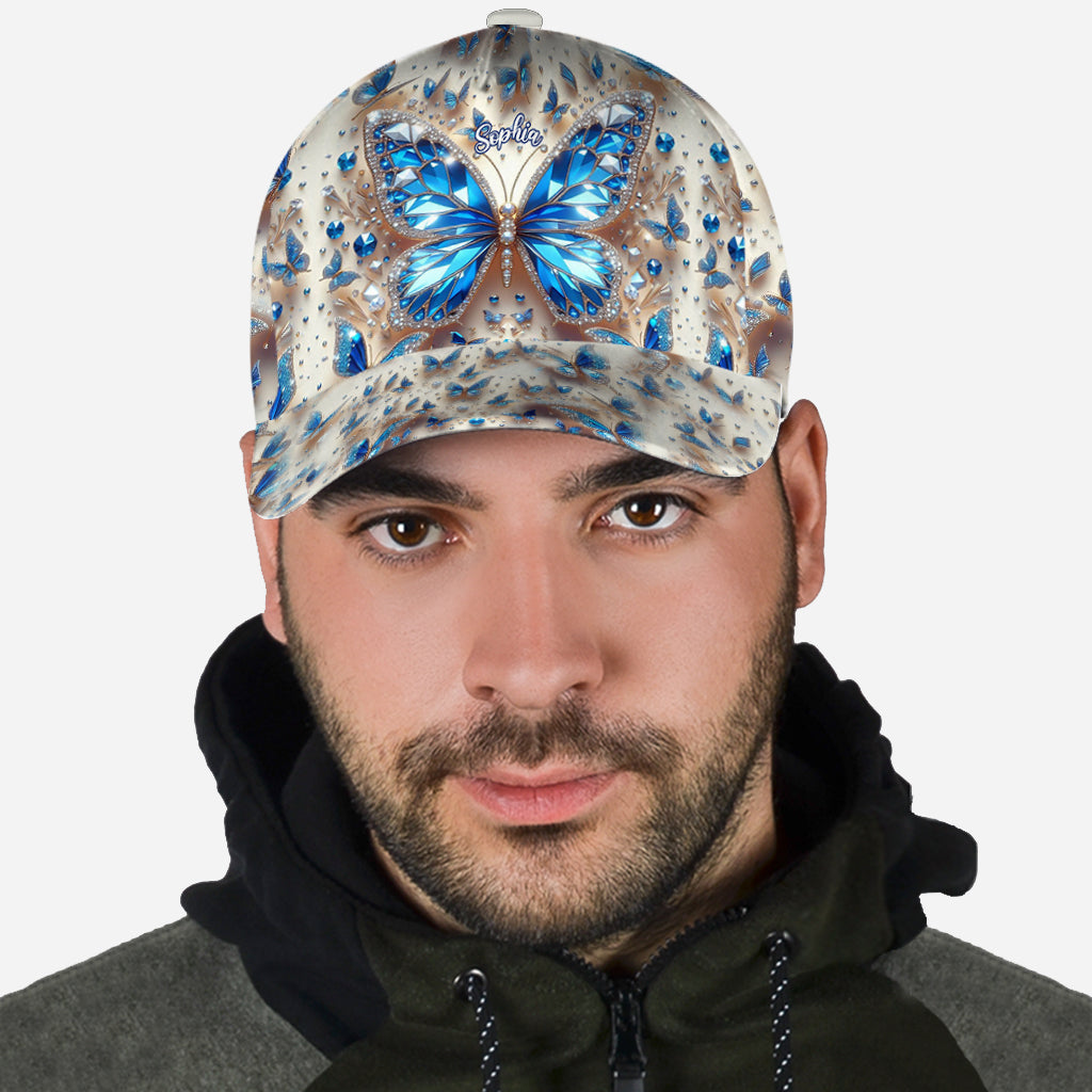Beautiful Butterflies - Personalized Butterfly Classic Cap