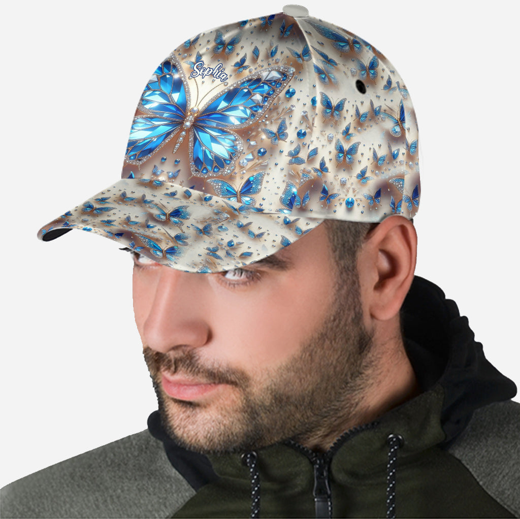 Beautiful Butterflies - Personalized Butterfly Classic Cap