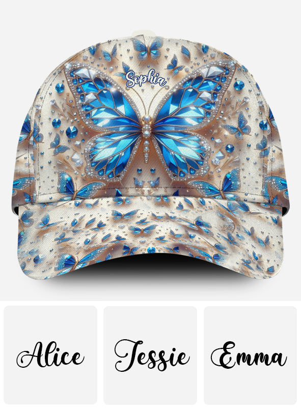 Beautiful Butterflies - Personalized Butterfly Classic Cap