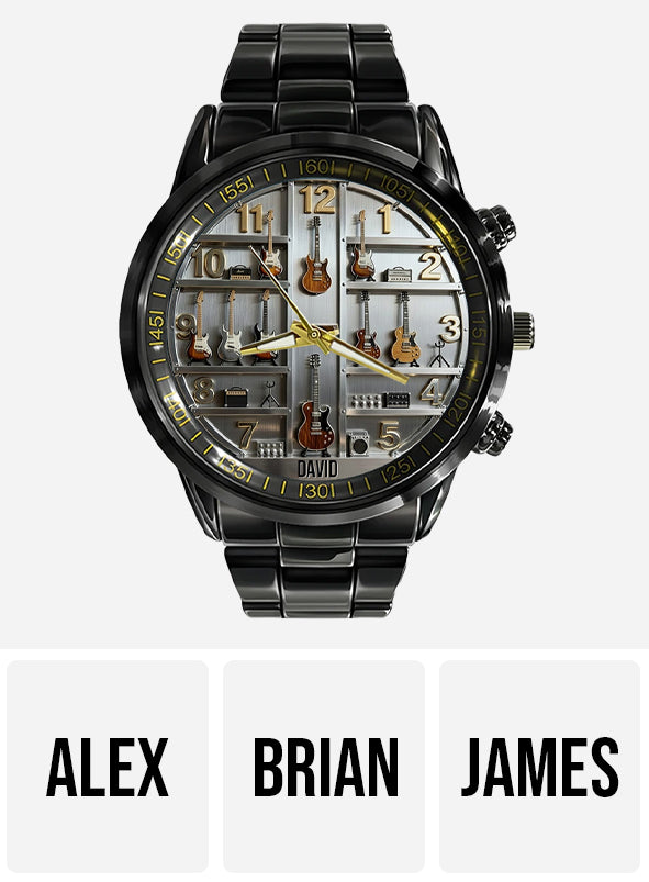 Guitarist - Personalized Guitar Hand Watch
