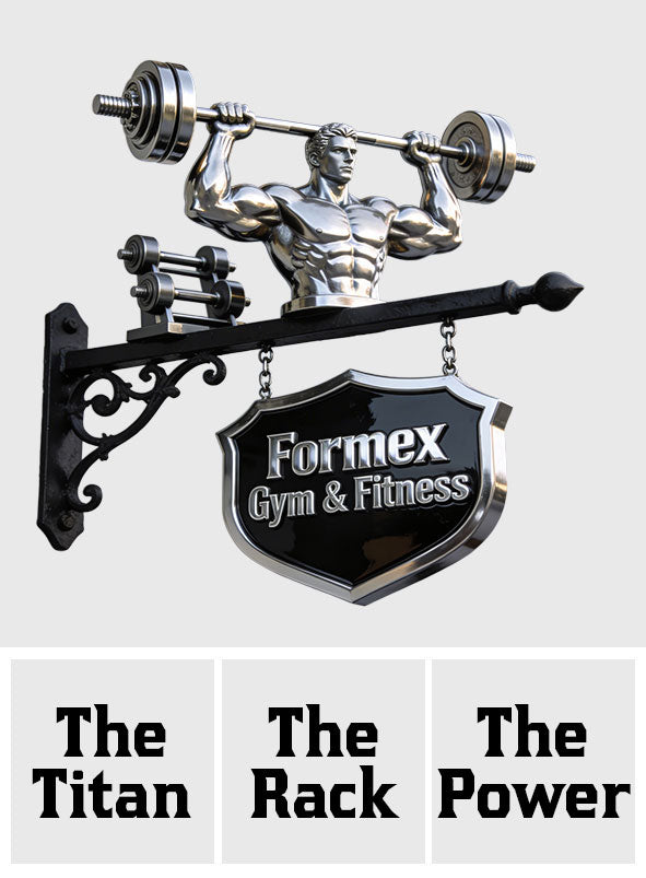 Ohne Fleiß kein Preis – Personalisiertes Fitness-Wandschild aus Holz