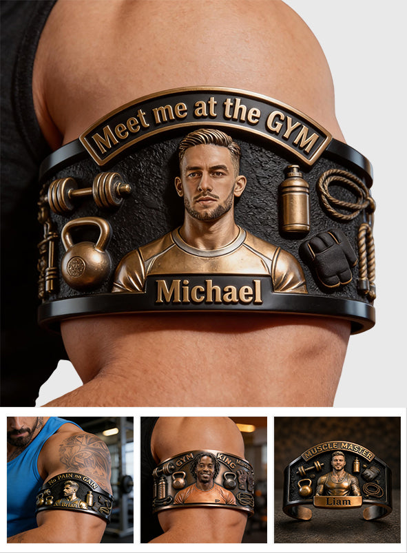 Gym King - Personalisierbares Fitness Armband