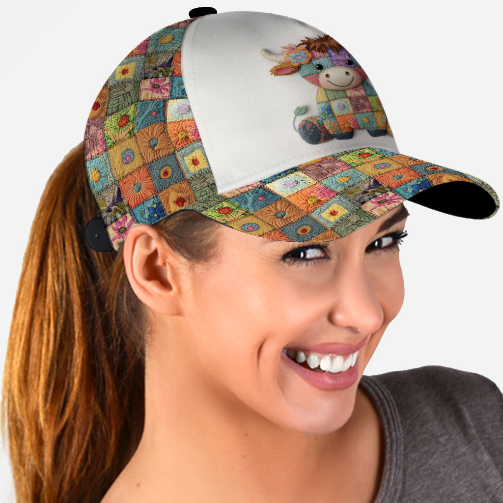 Just A Girl Who Loves Highland Cows - Personalized Highland Cow Classic Cap