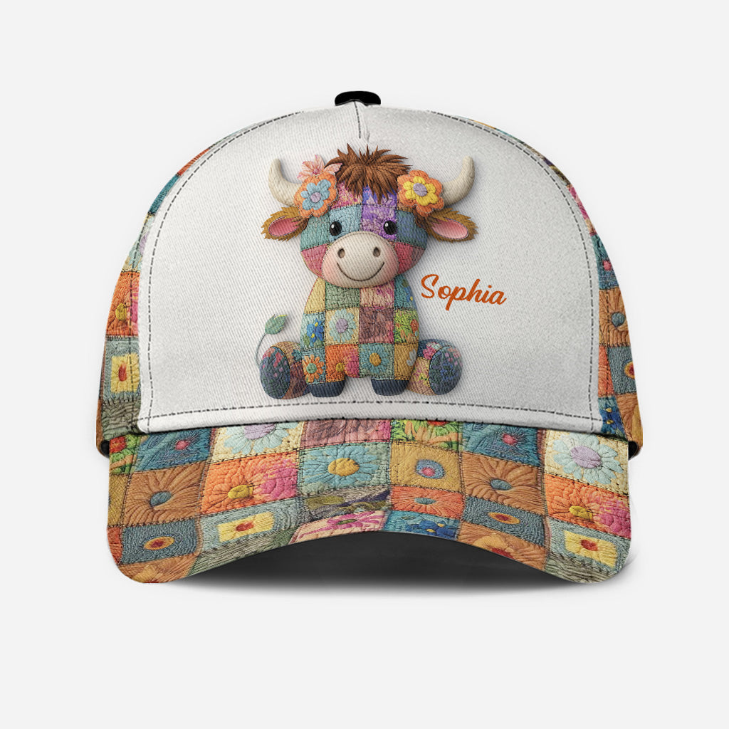 Just A Girl Who Loves Highland Cows - Personalized Highland Cow Classic Cap
