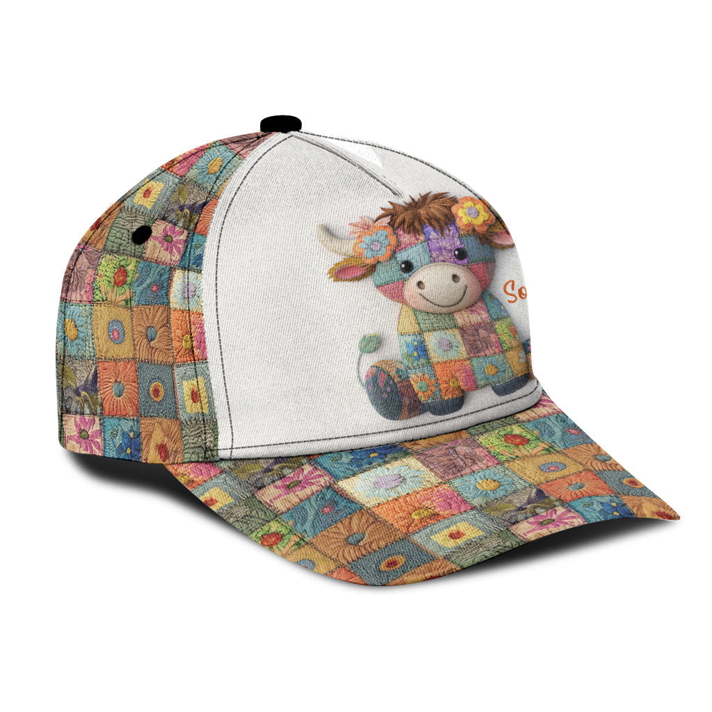 Just A Girl Who Loves Highland Cows - Personalized Highland Cow Classic Cap