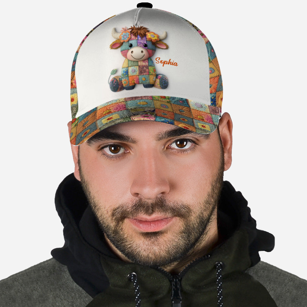 Just A Girl Who Loves Highland Cows - Personalized Highland Cow Classic Cap