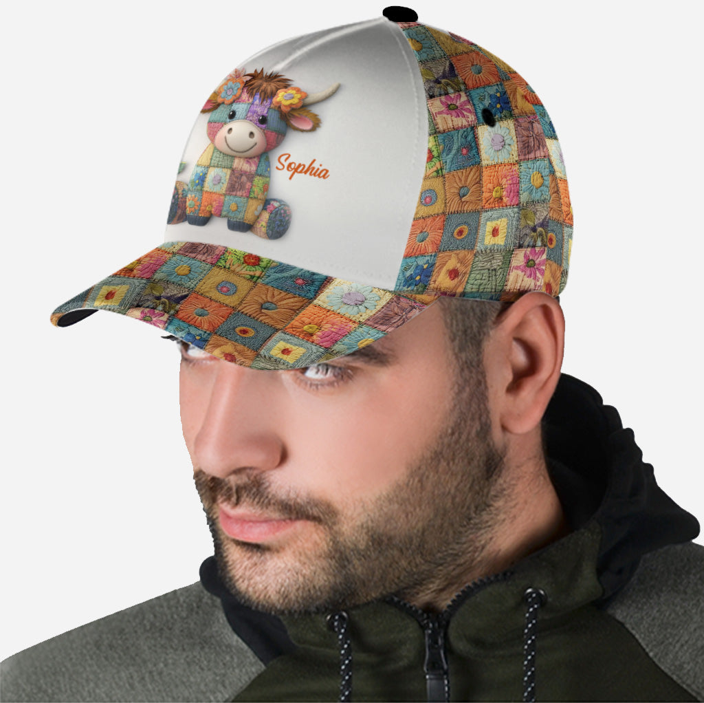 Just A Girl Who Loves Highland Cows - Personalized Highland Cow Classic Cap