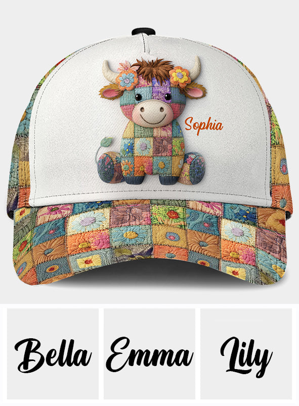 Just A Girl Who Loves Highland Cows - Personalized Highland Cow Classic Cap