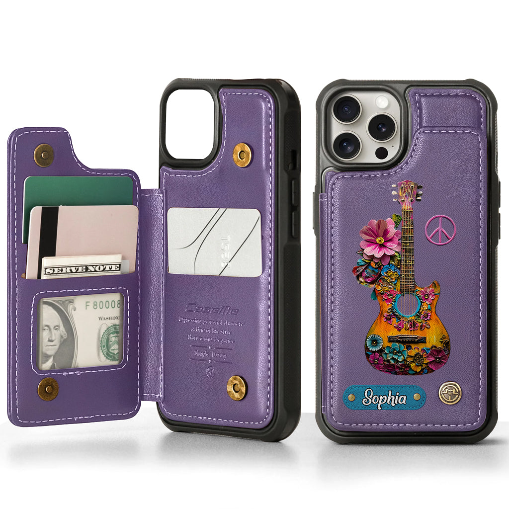 Hippie Soul - Personalized Hippie Wallet Phone Case