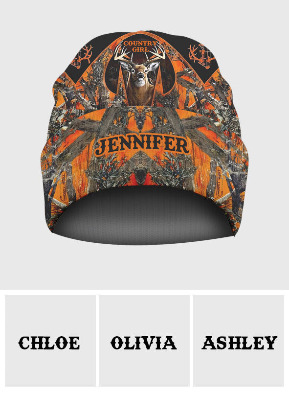Bonnet de chasse personnalisé Country Girl