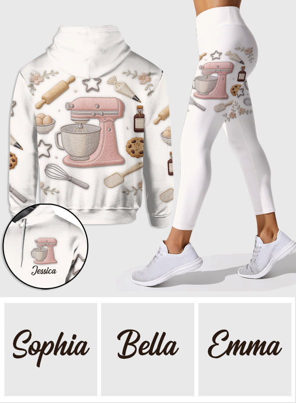 Love Baking - Personalized Baking Hoodie and Leggings