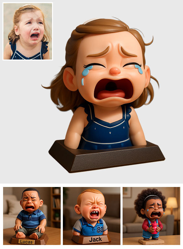 Funny Kid - Personalized Kid Custom Shaped Acrylic Plaque