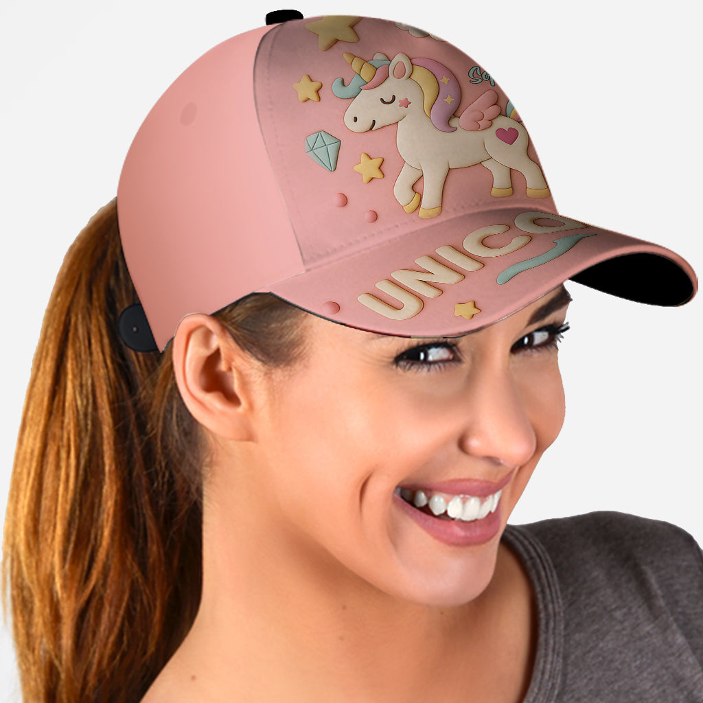 Cute Unicorn - Personalized Kid Classic Cap
