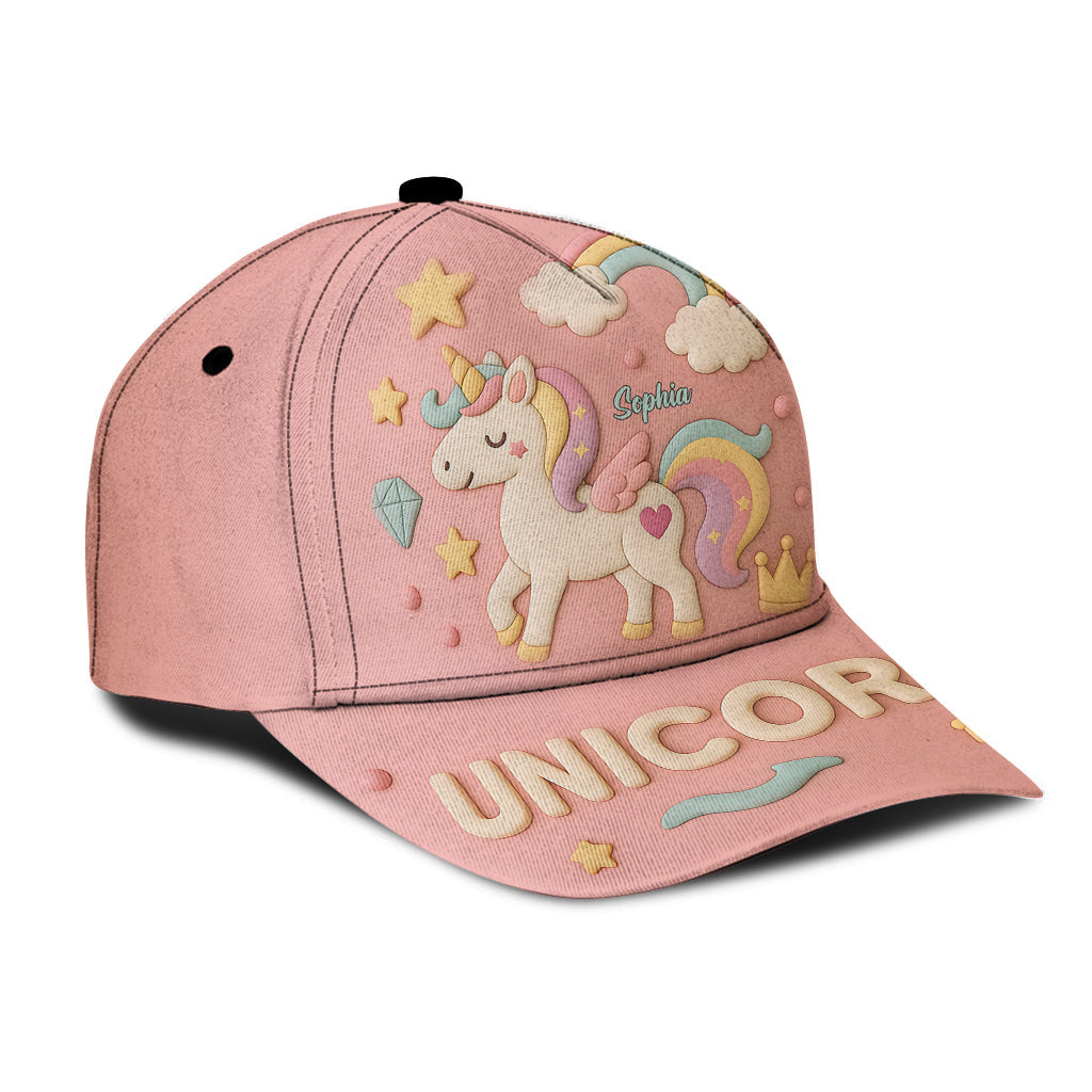 Cute Unicorn - Personalized Kid Classic Cap