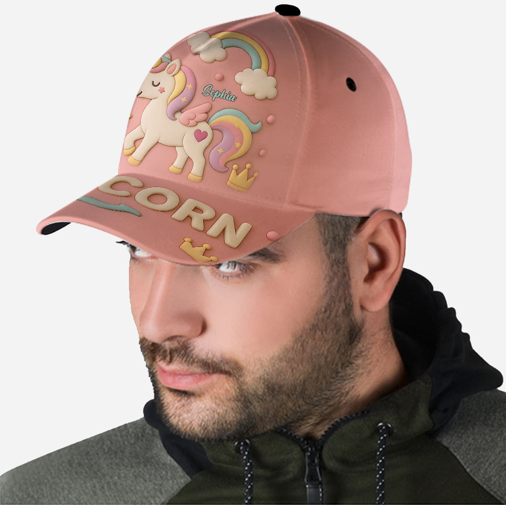 Cute Unicorn - Personalized Kid Classic Cap