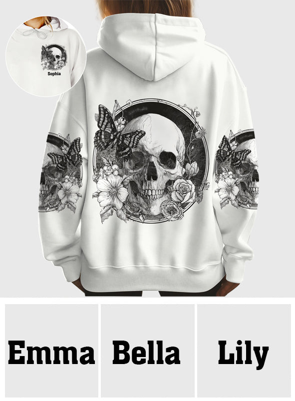 White Skull - Personalized Skull All Over Shirt