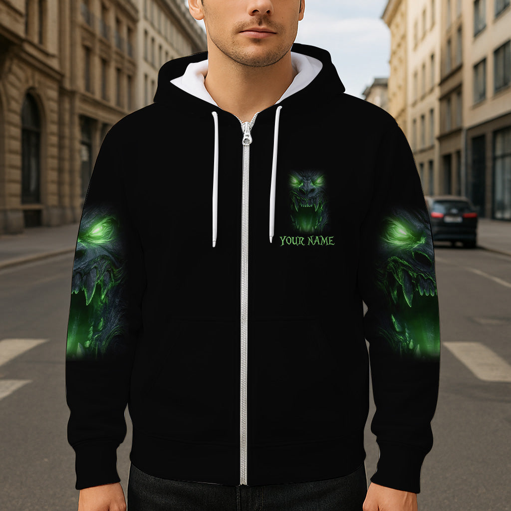 Glowing Skull - Personalized Skull All Over Shirt