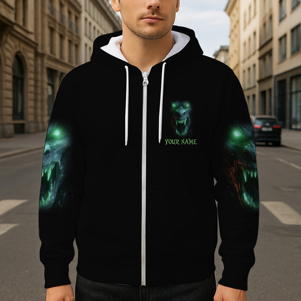 Glowing Skull - Personalized Skull All Over Shirt