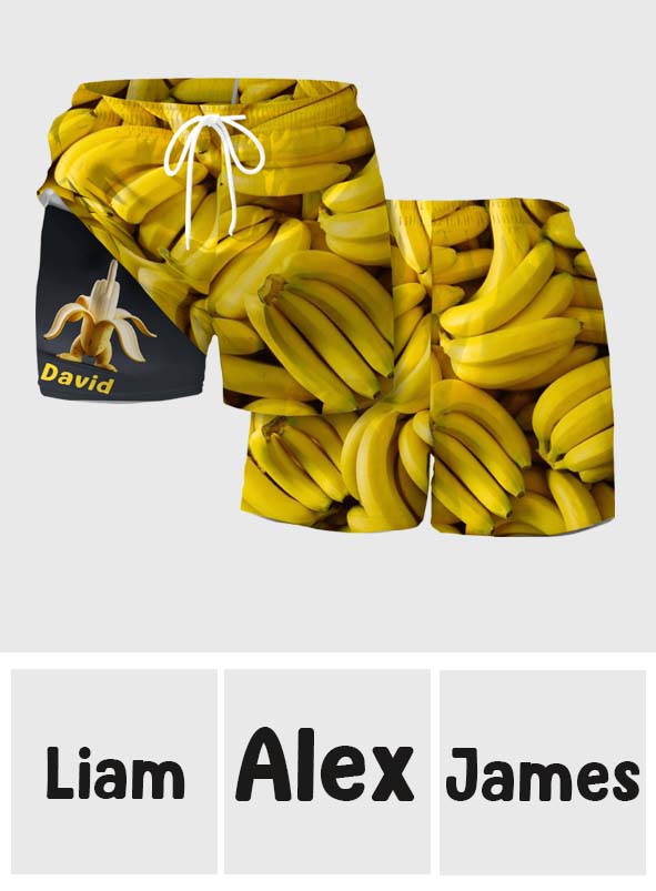 Sea Lover - Personalized Sea Lover Men Swim Trunks With Liner