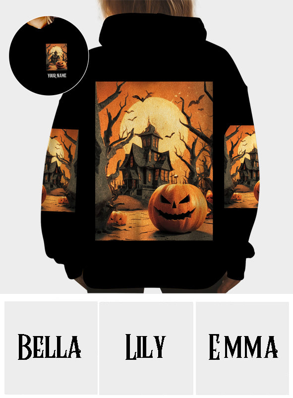 Halloween Castle - Personalized Halloween All Over Shirt