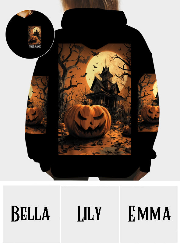 Halloween Castle - Personalized Halloween All Over Shirt