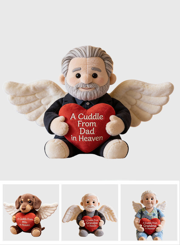 Memorial Gift For Lost Of Loved Ones - Personalized Memorial Shaped Pillow