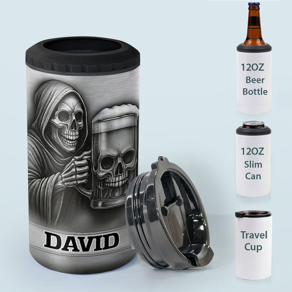 It's Beer Time - Personalized Beer Can Cooler