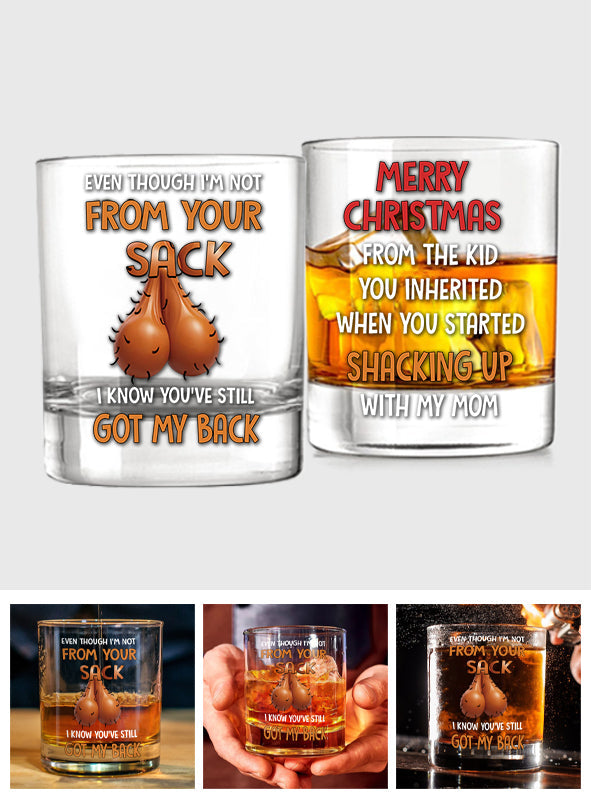 I Know You've Still Got My Back - Family Whiskey Glass