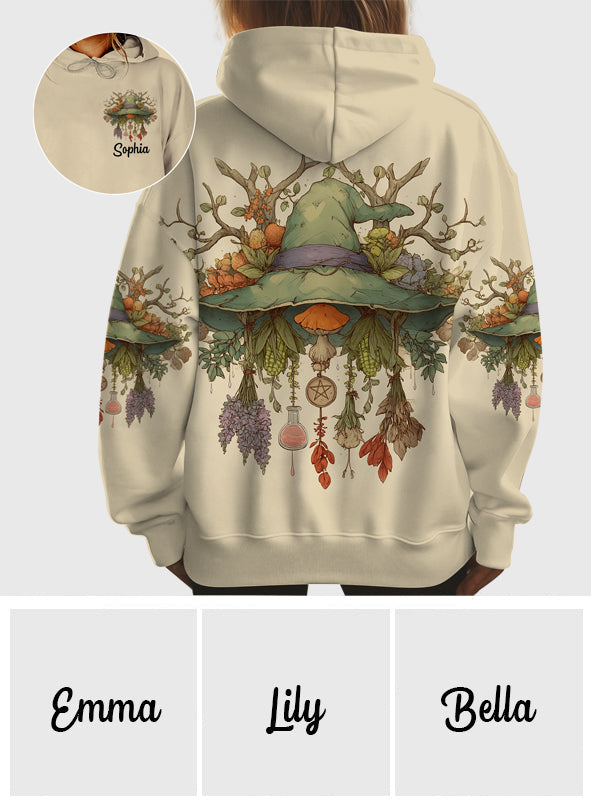 Purple Witch - Personalized Witch All Over Shirt