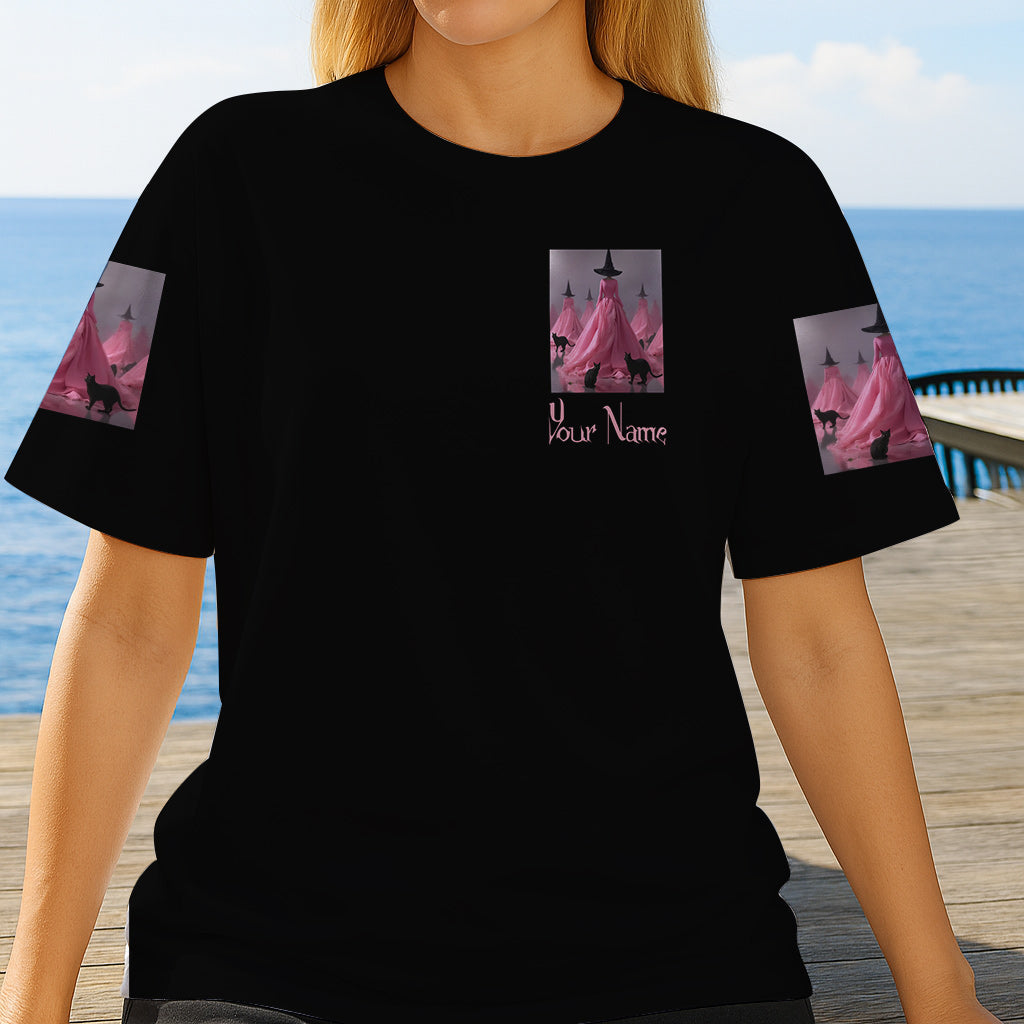 Purple Witch - Personalized Witch All Over Shirt