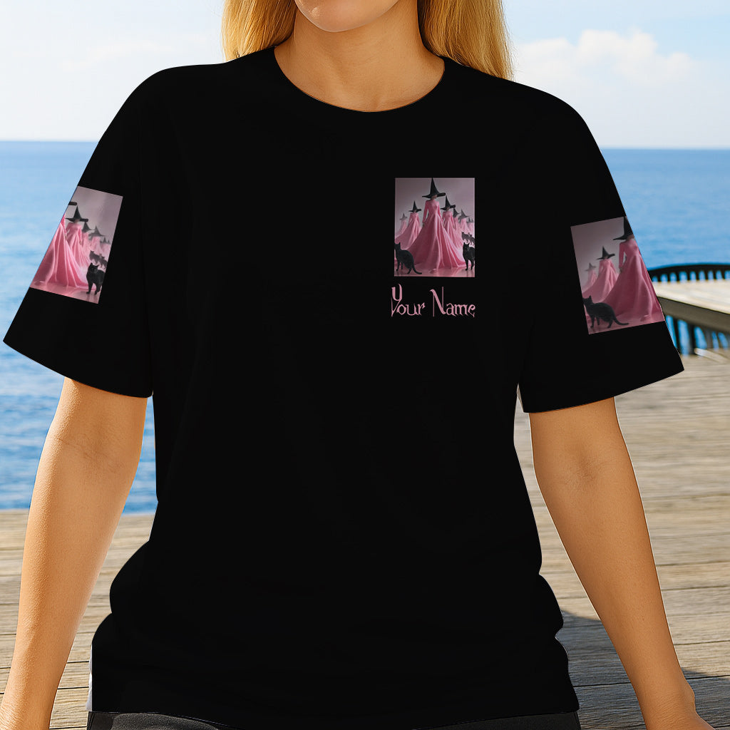 Purple Witch - Personalized Witch All Over Shirt