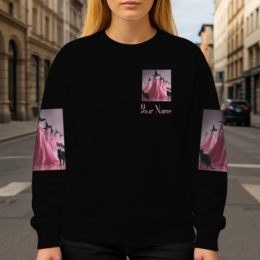 Purple Witch - Personalized Witch All Over Shirt