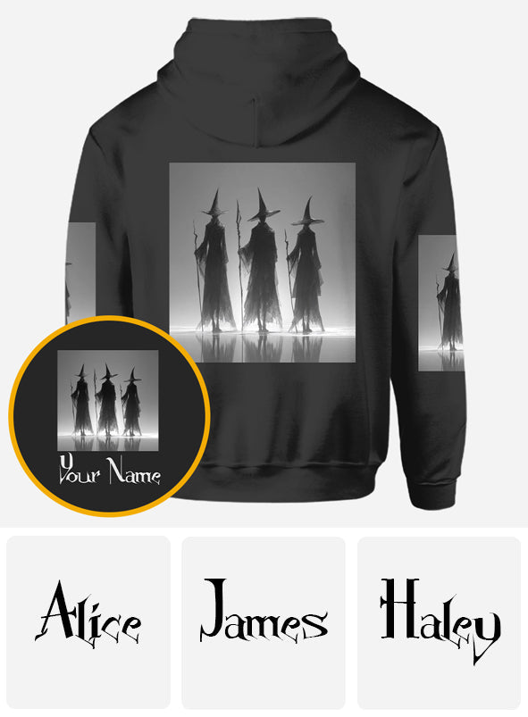Purple Witch - Personalized Witch All Over Shirt
