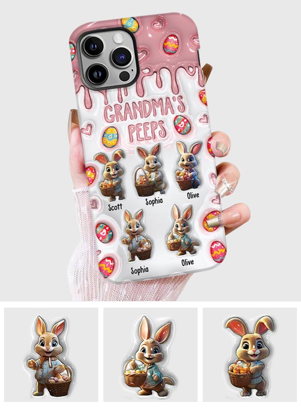 Grandma's Peeps - Personalized Grandma Full Print Phone Case