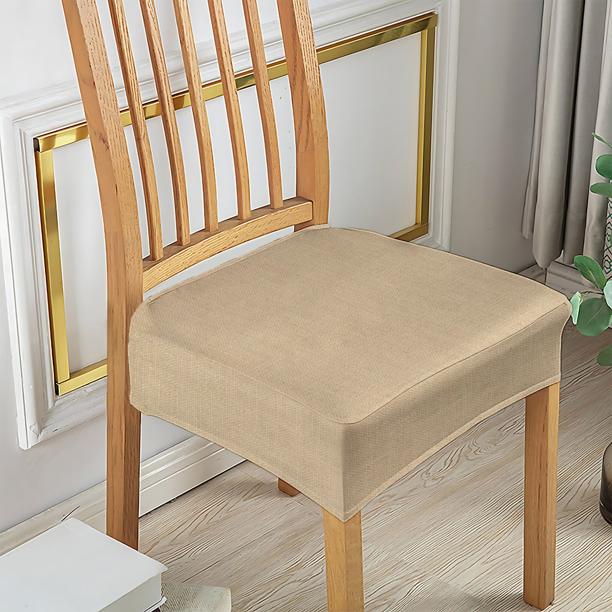 Heaven Is A Beautiful Place - Personalized Memorial Chair Cover Set