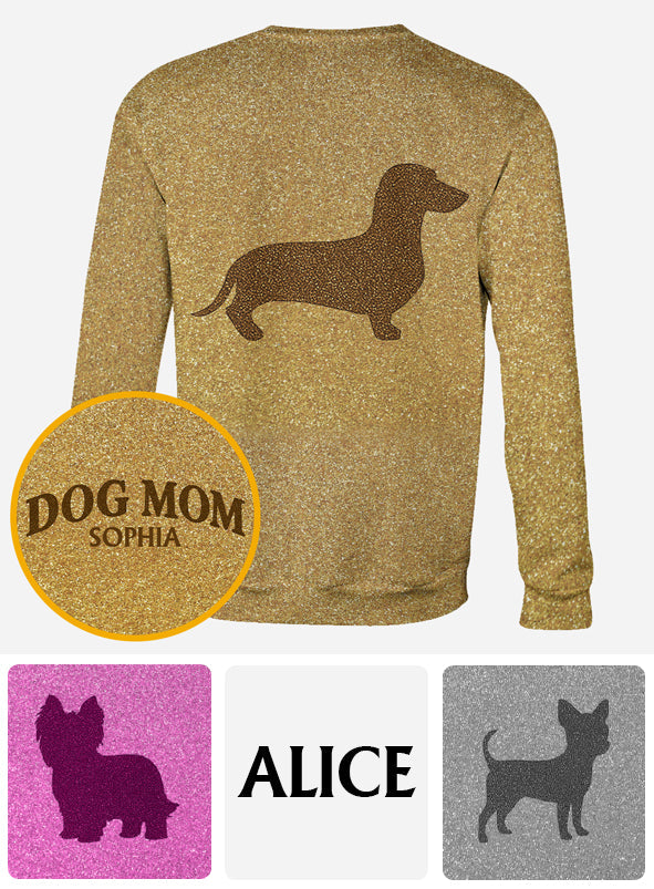 Geschenk für Hundemama und Hundepapa – Personalisiertes T-Shirt mit Hundemotiv