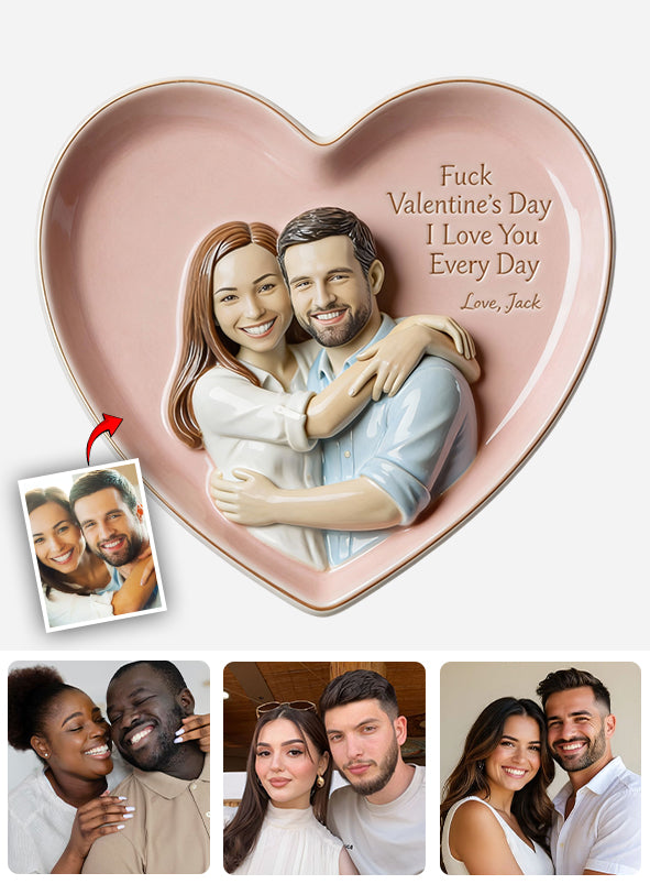 Custom From Any Photo - Personalized Couple Catch-All Tray