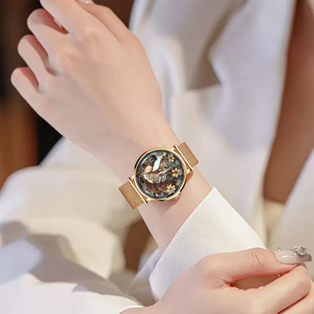 Horse Girl - Personalized Horse Women Hand Watch