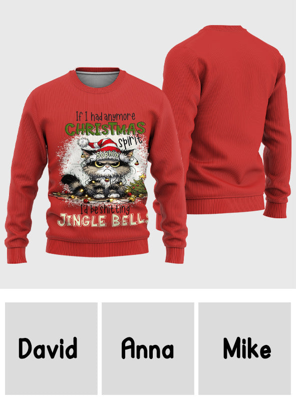 Weihnachtsstimmung – Personalisierter Weihnachtspullover