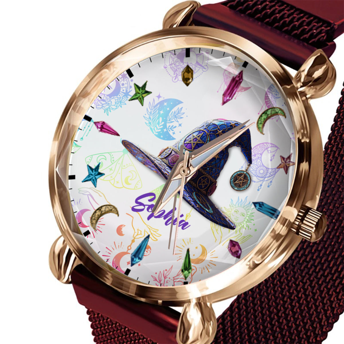Magical Witch - Personalized Witch Women Hand Watch