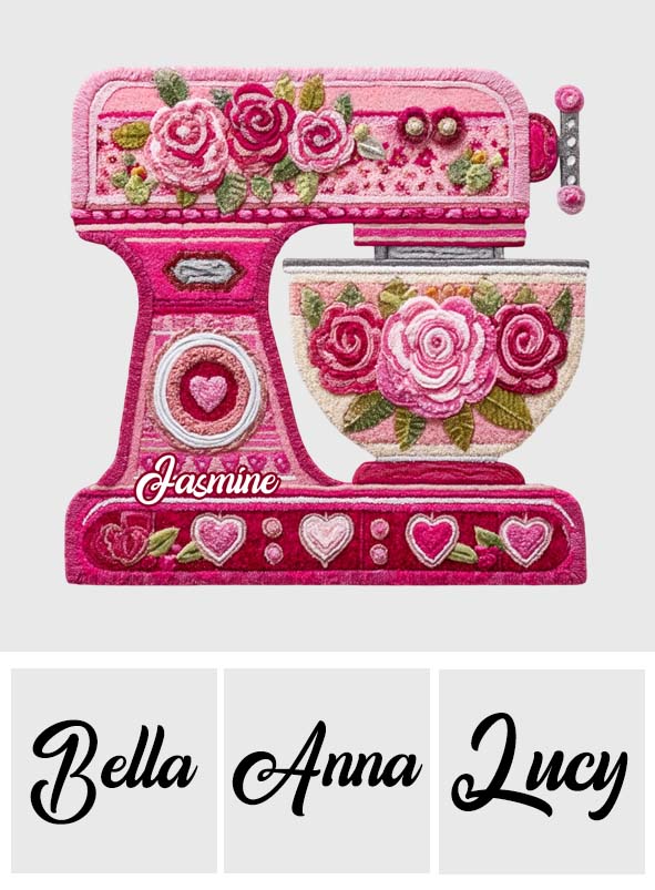 Love Baking - Personalized Baking Non-Slip Tufted Rug