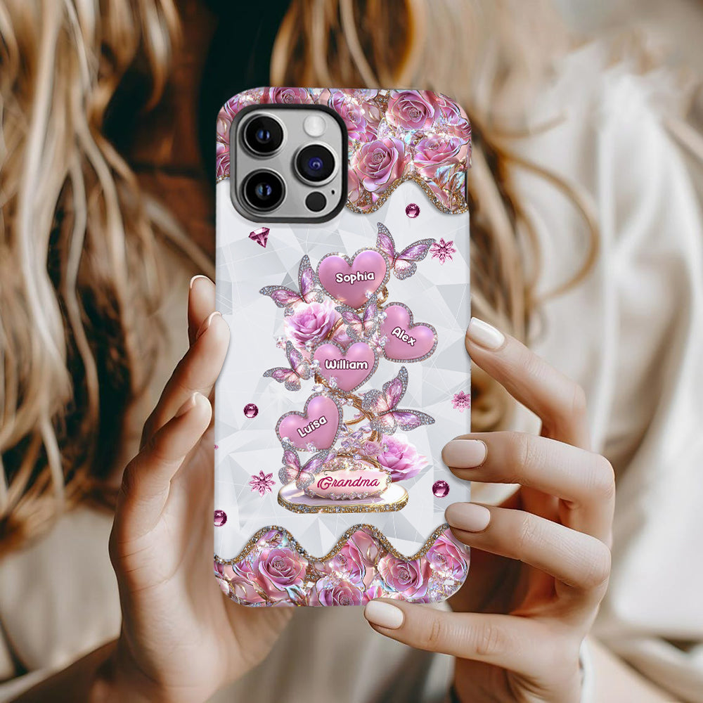 My Sweethearts Gift For Mom, Grandma - Personalized Mother Full Print Phone Case