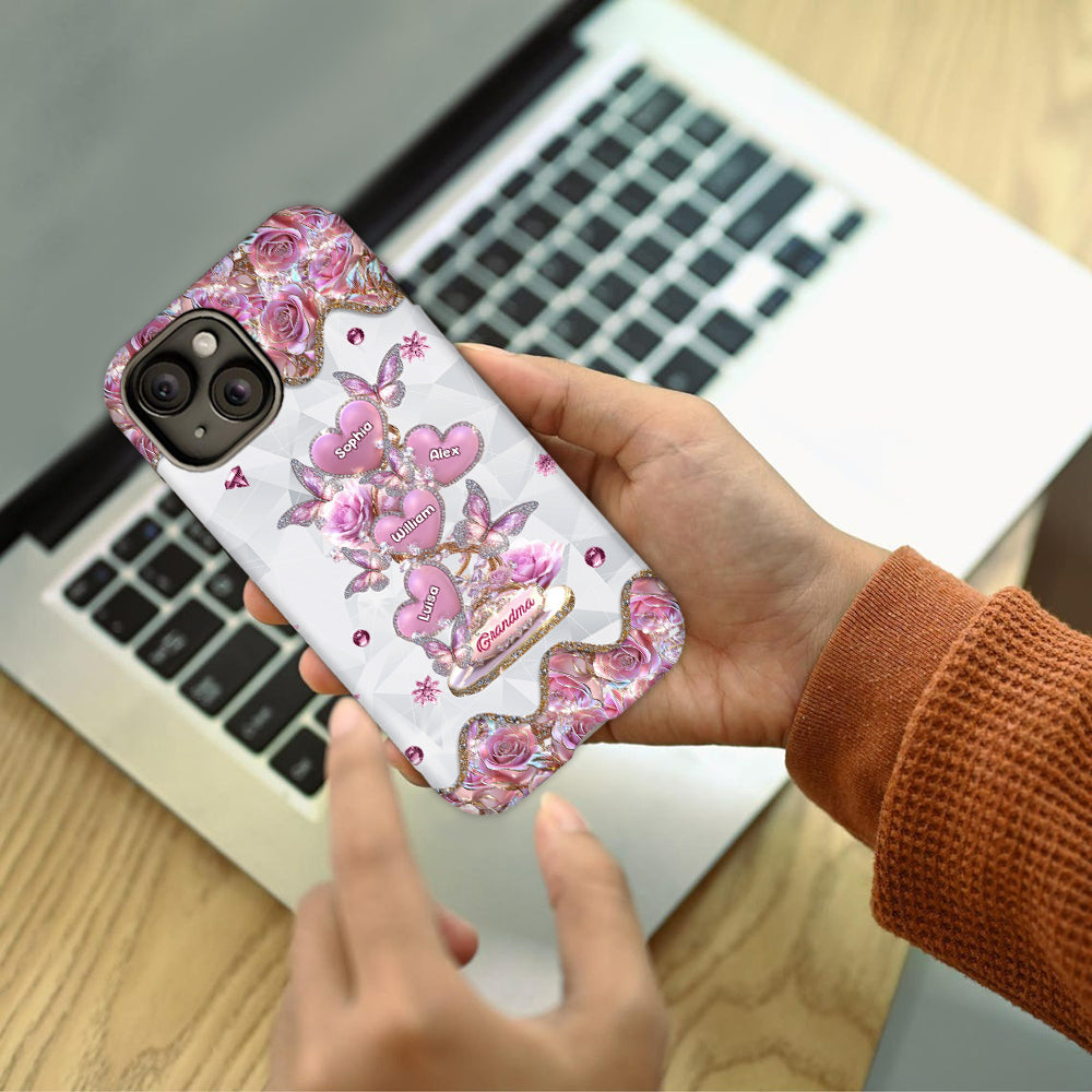 My Sweethearts Gift For Mom, Grandma - Personalized Mother Full Print Phone Case