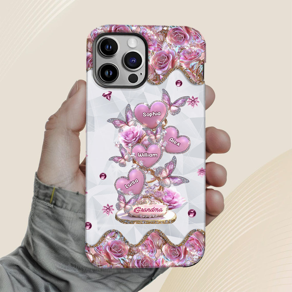 My Sweethearts Gift For Mom, Grandma - Personalized Mother Full Print Phone Case