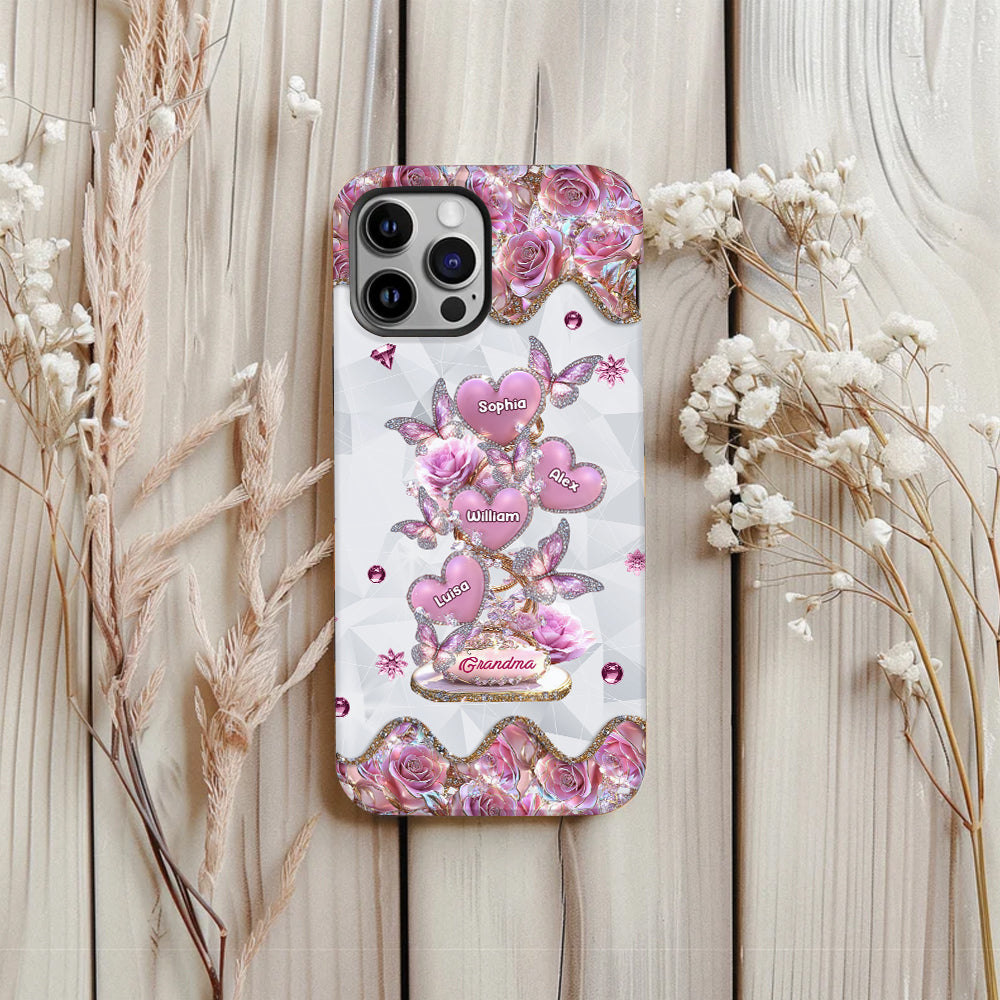 My Sweethearts Gift For Mom, Grandma - Personalized Mother Full Print Phone Case